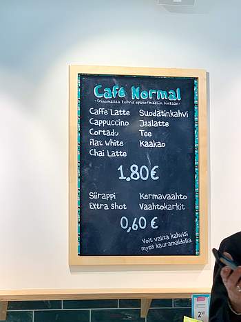 Normal Cafe Aleksanterinkatu Helsinki