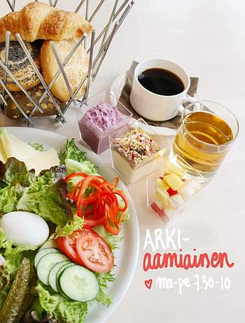 House Of Sandwiches Brasserie aamiainen