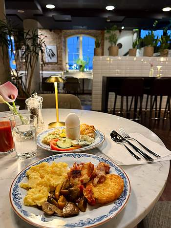 Elite Hotel Marina Tower Frukost Stockholm