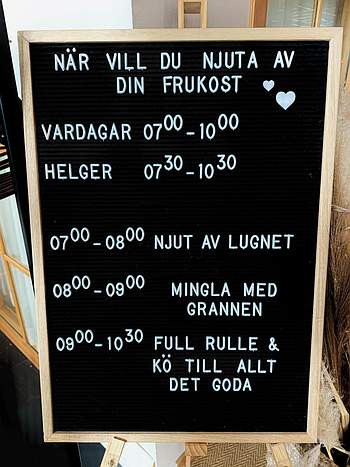 Falkenberg Strandbad frukost breakfast Falkenberg Strandbad frukost breakfast