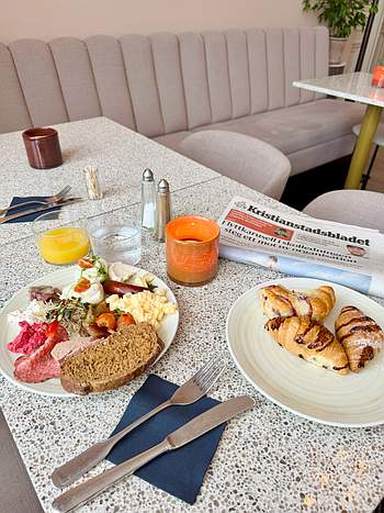 Home Hotel Christian IV frukost