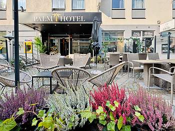 The Peacock Palm Tree Hotel BW Trelleborg frukost