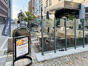 The Peacock Palm Tree Hotel BW Trelleborg frukost