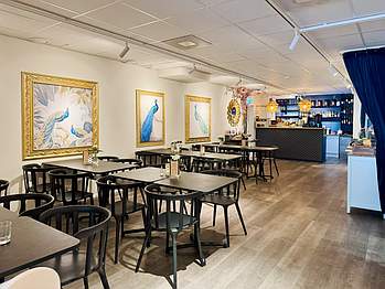 Peacock Palm Tree Hotel Trelleborg frukost