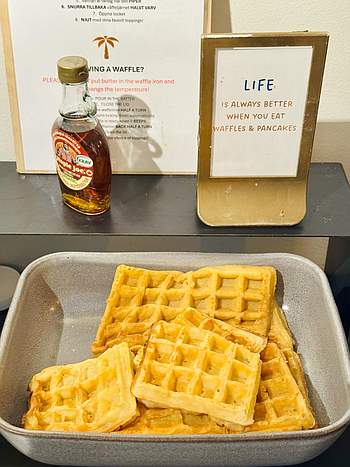 Peacock Palm Tree Hotel Trelleborg frukost