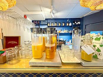 Peacock Palm Tree Hotel Trelleborg frukost