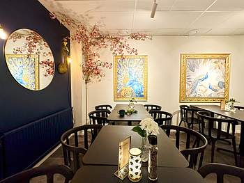 Peacock Palm Tree Hotel Trelleborg frukost