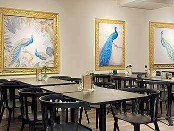 Peacock Palm Tree Hotel Trelleborg frukost