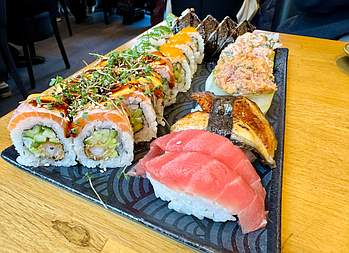 Aiko Sushi Lund buffet