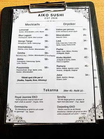 Aiko Sushi Malmö - Bruncher.se Aiko Sushi Malmö - Bruncher.se