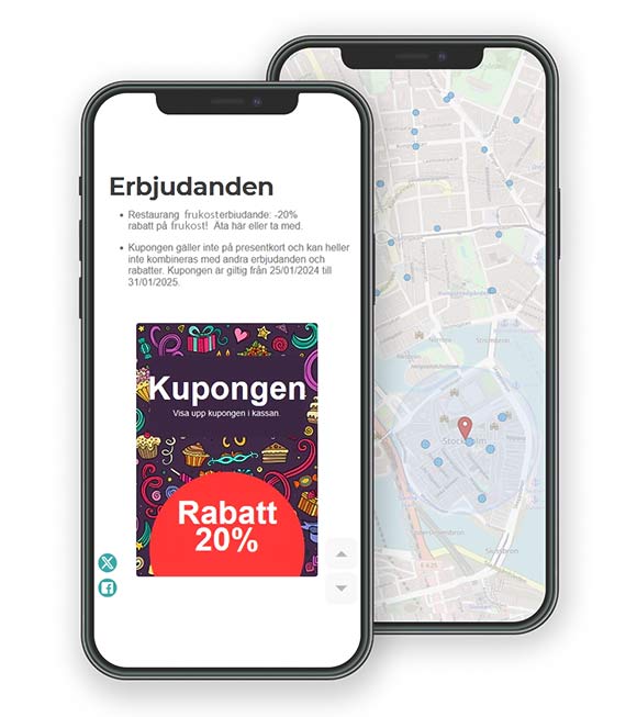 Skapa rabatter och kampanjer