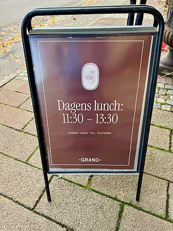 Grand Halmstad Bistrobar dagens lunch