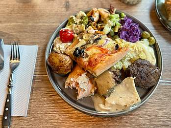 Rustik Falkenberg dagens lunch